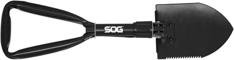 SOG Toby's Folding Survival Shovel - Compact High-Carbon Steel Entrenching Tool - Image 2